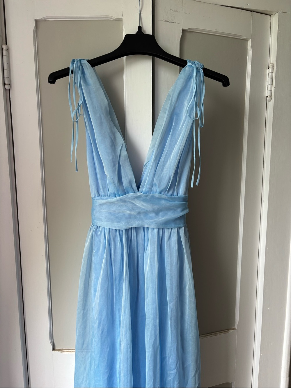 Lucy in the Sky Small Light Blue Maxi Dress